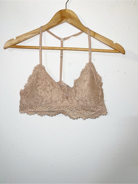 aerie Other - aerie Lace v neck T back nude adjustable straps Bralette